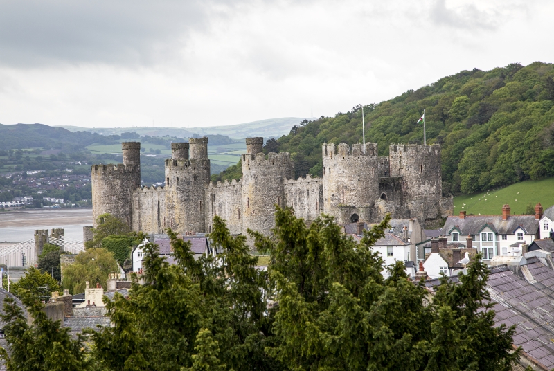 Conwy Castle Wales May 2019